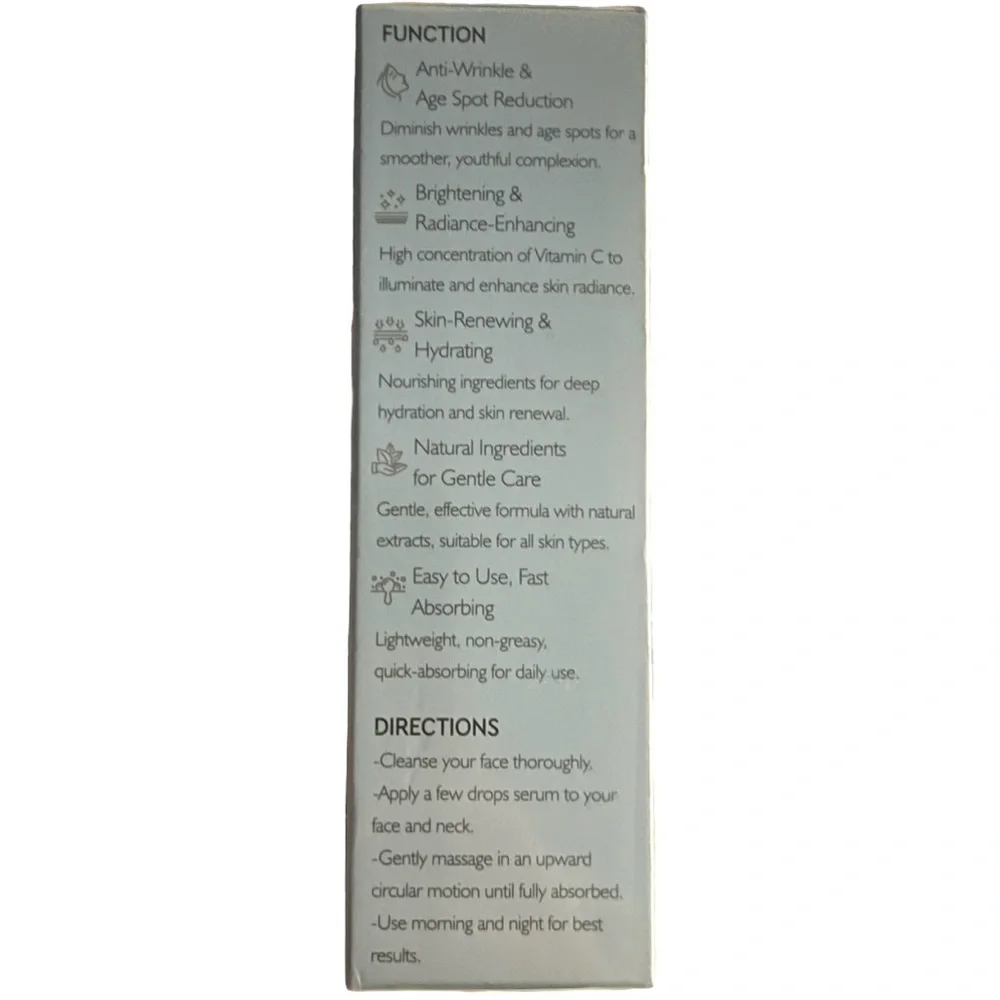 Insutam Super Vitamin C Serum 1 fl oz Antiwrinkle Skin Renewing Skin Brightening